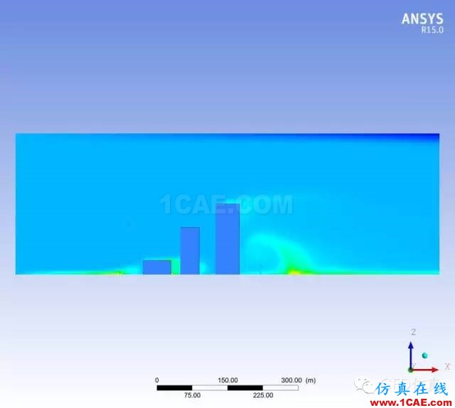 fluent城市建筑流体分析案例，气流，风，和雾霾fluent结果图片7