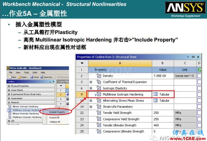 ANSYS材料非线性案例ansys分析案例图片20