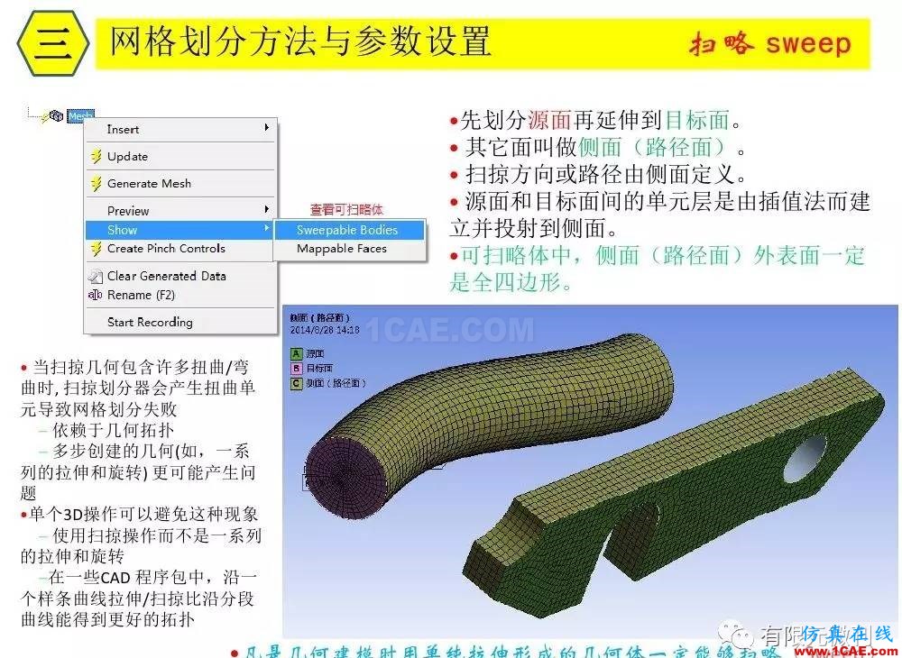 【有限元培训三】ANSYS-Workbench网格划分ansys workbanch图片21