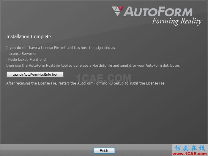 福利 丨AutoForm R8 图文安装步骤autoform仿真分析图片11