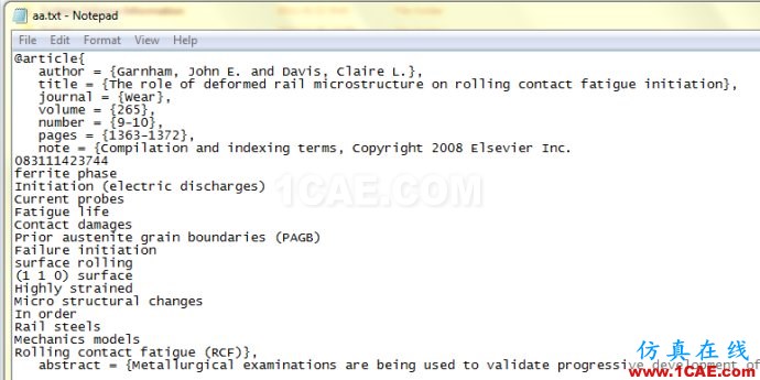 Endnote to Bibtex
