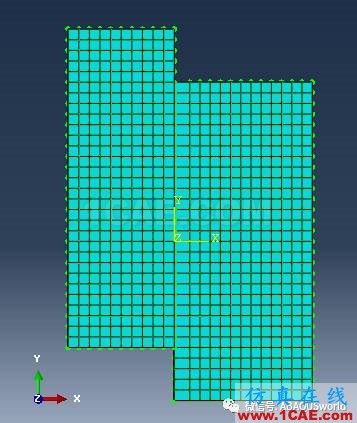 ABAQUS中巧用单元节点偏移abaqus有限元分析案例图片5