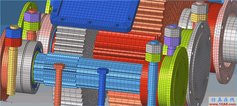 Hypermesh、Ansys 、CFD等优质网格划分服务(也可提供专项培训)ansys分析图片9