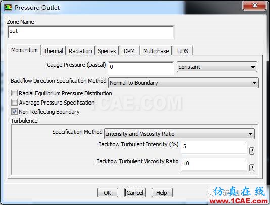 FLUENT不收敛案例及解决方法：压力出口导致的不收敛【转发】fluent培训课程图片6