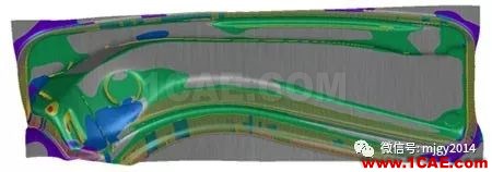 基于AutoForm分析零件成形时冲击线的控制方法【转发】autoform汽车仿真图片7