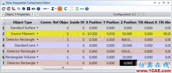 ZEMAX：如何创建一个简单的非序列系统zemax光学分析案例图片58