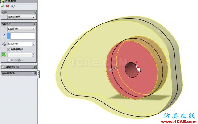 利用运动仿真解决复杂凸轮设计solidworks simulation分析案例图片16