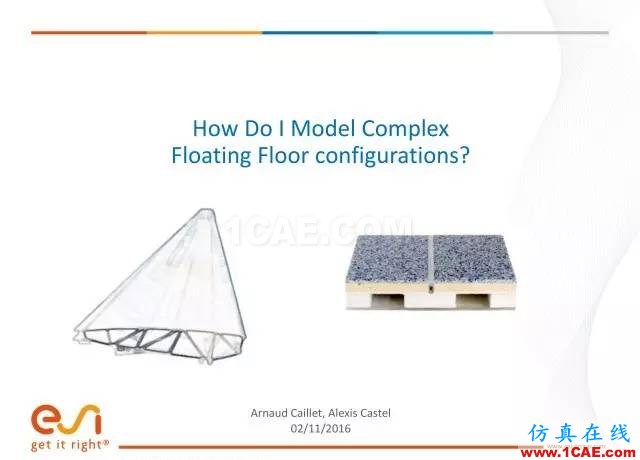 培训视频 | 如何对复杂浮动地板结构进行仿真分析cae-fea-theory图片2