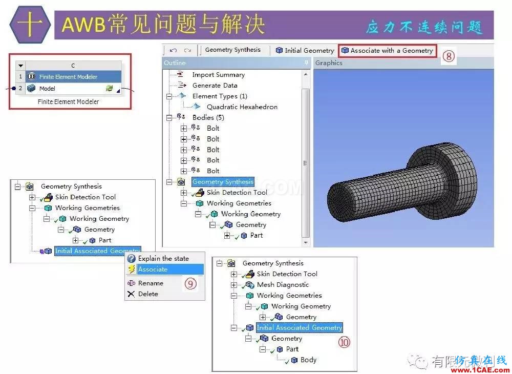 【有限元培训四】ANSYS-Workbench结构静力分析&模态分析ansys结构分析图片82