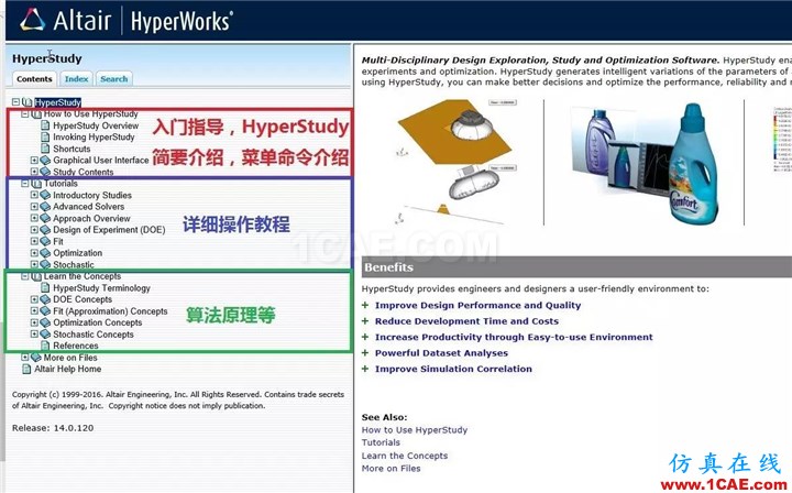 如何使用HyperWorks帮助文档？使用方法介绍hypermesh分析图片6