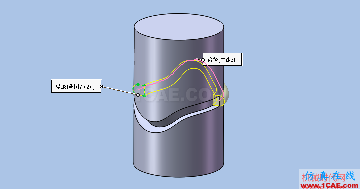 solidworks如何使用投影曲线？solidworks simulation技术图片18