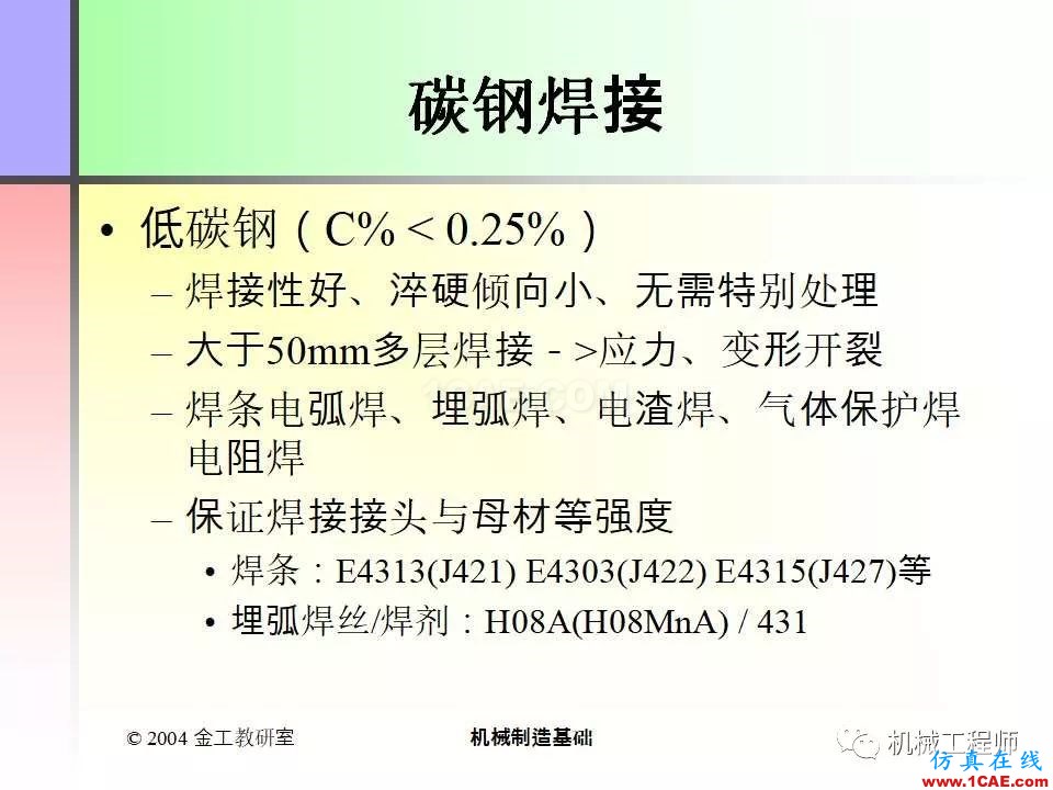 【专业积累】100页PPT，全面了解焊接工艺机械设计教程图片63