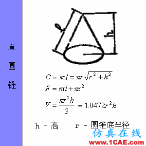 快接收，工程常用的各种图形计算公式都在这了！AutoCAD学习资料图片45