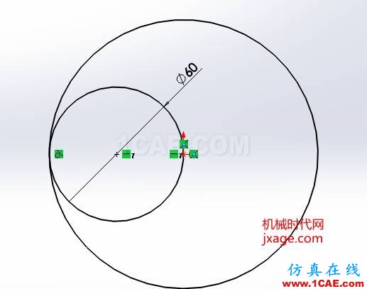 SolidWorks如何通过扫描创建太极图？solidworks仿真分析图片2