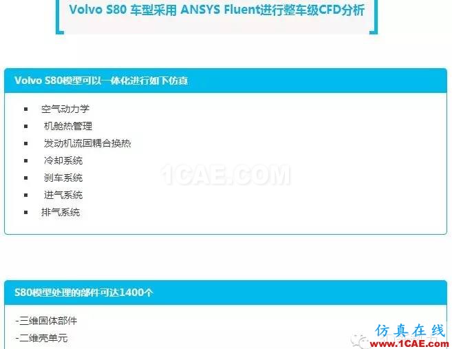 ANSYS Fluent比想象中更强大！整车级CFD应用最成功工程案例fluent仿真分析图片2