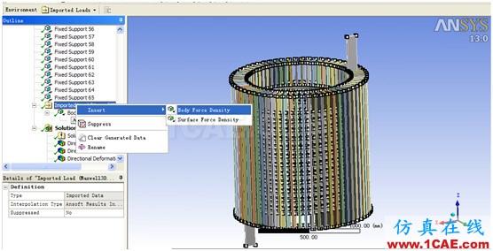 ANSYS Workbench与Ansoft Maxwell 电磁结构耦合案例Maxwell分析图片54