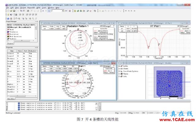 【ANSYS技巧】使用HFSS仿真比较微带天线辐射面开槽对增益的影响HFSS培训的效果图片5