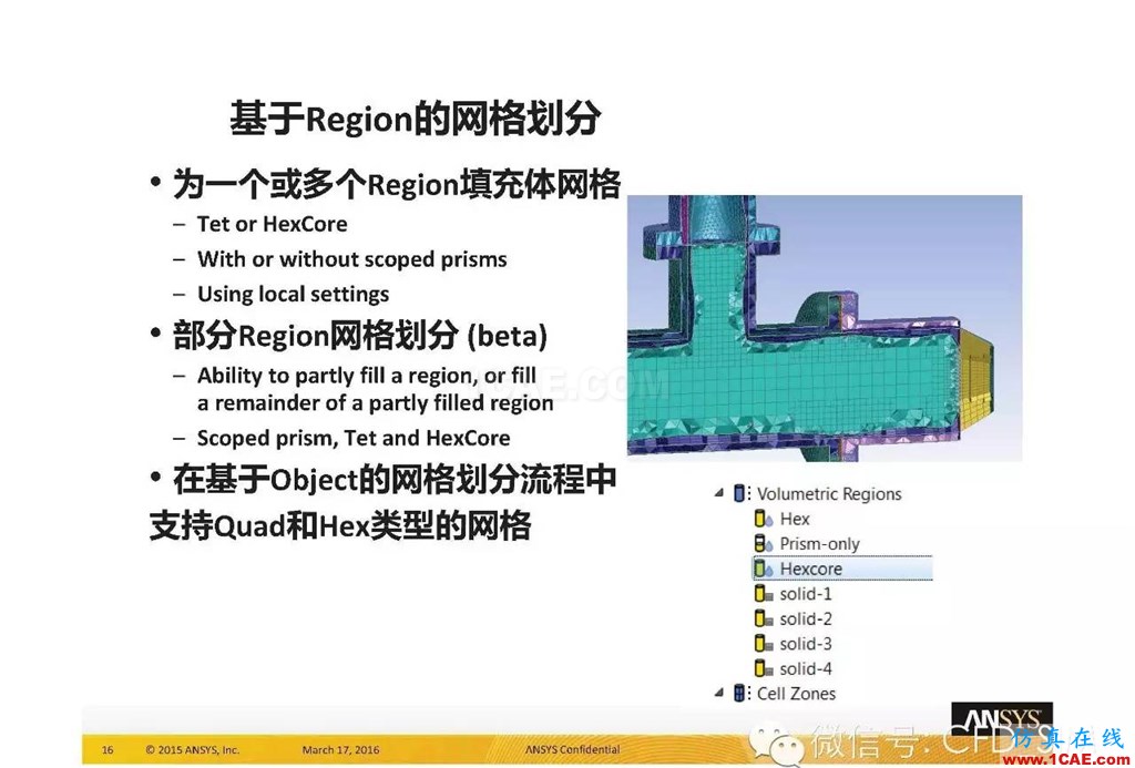 ANSYS17.0新技术资料分享：Fluent Meshing R17.0 革命性网格生成界面及流程fluent分析案例图片20