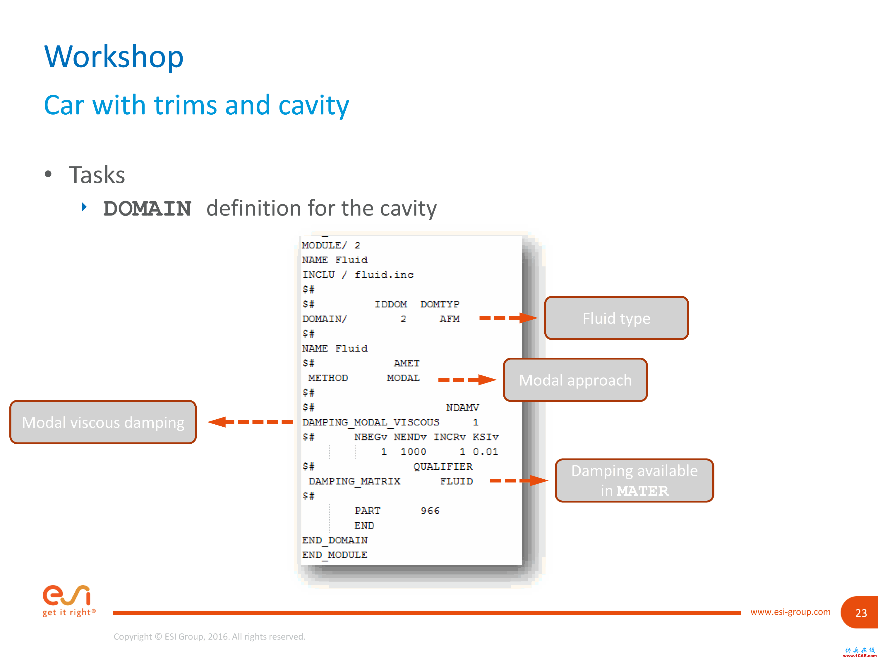 培训视频 | 如何计算VPS中具有内饰的车辆结构声响应有限元理论图片24