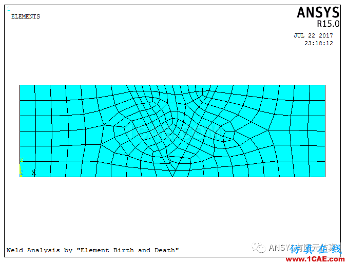 ANSYS生死单元之焊接过程模拟ansys分析案例图片2