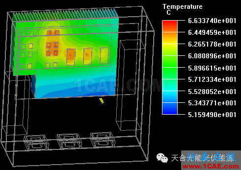 基于ICEPAK热仿真的光伏逆变器结构优化ansys分析案例图片11