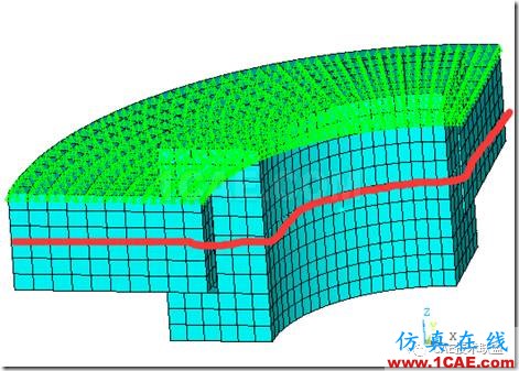 基于ANSYS经典界面的单个螺栓联接的分析ansys分析案例图片12