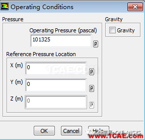 Fluent中操作压力的含义和合理设置建议fluent结果图片1