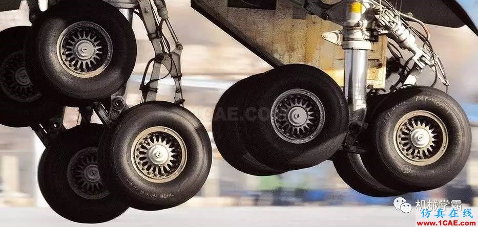 飞机的轮子原来是这样落地的，长知识了！机械设计教程图片2