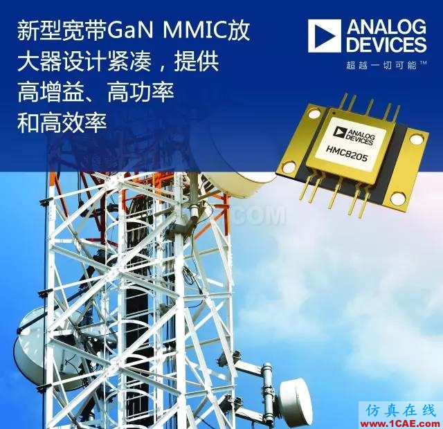 ADI全新GaN放大器全面解决“三高”要求ansys hfss图片2