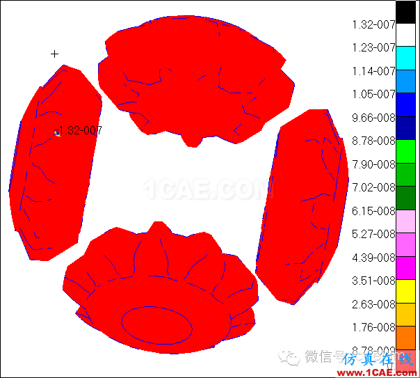 差速器齿轮疲劳寿命仿真分析方法研究ls-dyna仿真分析图片12