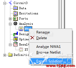 从Ansoft wbrdesigner和HFSS导出Snp文件