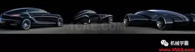 布加迪Cheval超级跑车的概念设计，酷炫的机械之美！机械设计教程图片4