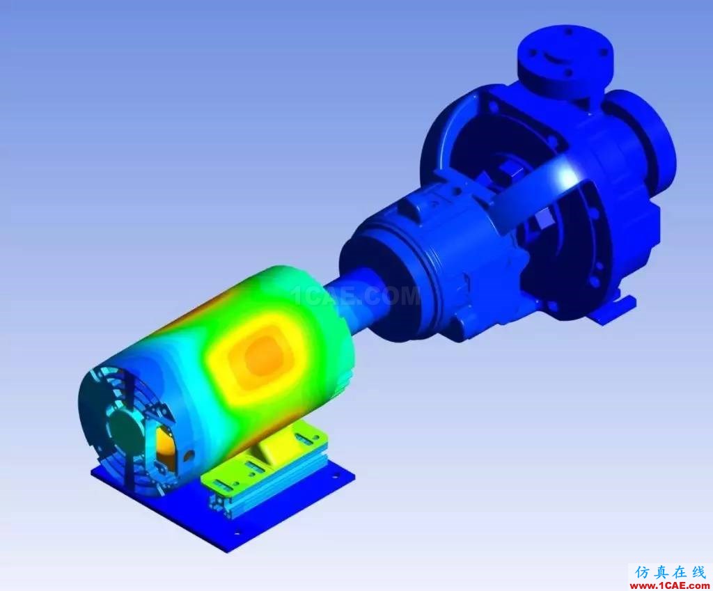 ANSYS与PTC携手合作支持数字孪生体：电机和泵系统的数字孪生体ansys仿真分析图片3