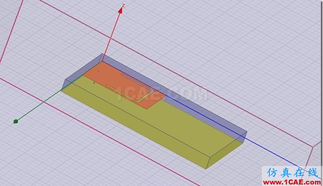 Planar PIFA Antenna Dual Band_1.8 GHz