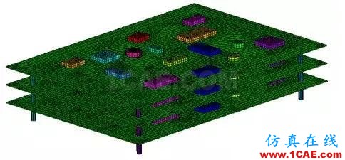 基于模态叠加法的印制电路板组件动力学分析ansys结构分析图片1