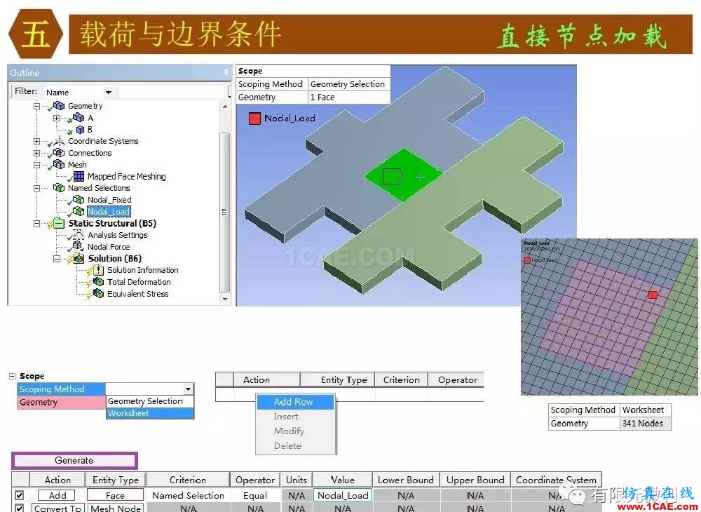 【有限元培训四】ANSYS-Workbench结构静力分析&模态分析ansys培训的效果图片50