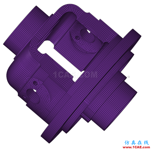 优质有限元网格划分服务、高级网格划分专项培训服务hypermesh分析案例图片11