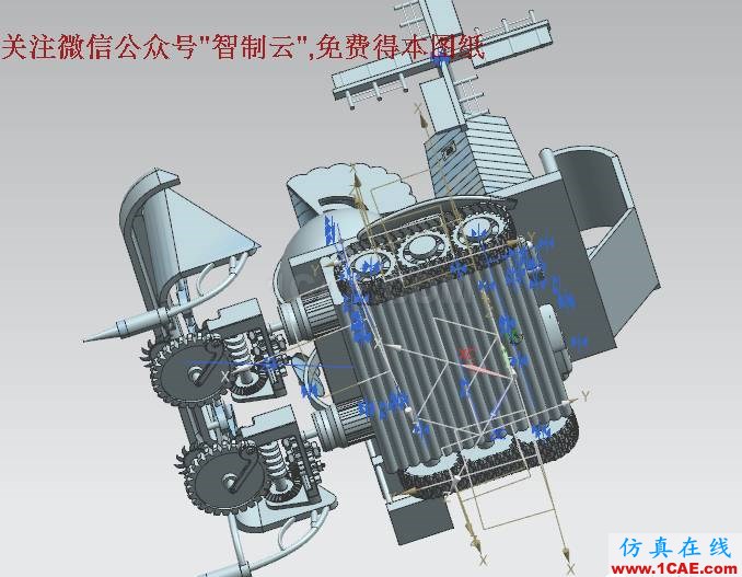 【农业机械】万能收割机3D模型图纸 UG(NX)设计ug设计图片5