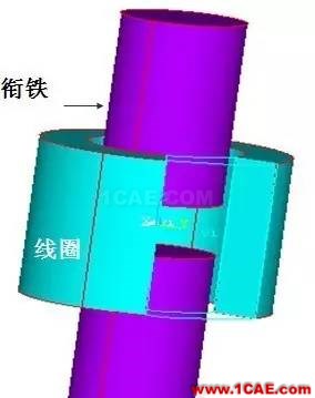 基于ANSYS的简单直流致动器Maxwell分析图片2