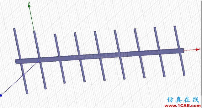 Yagi-Uda Antenna_1GHz