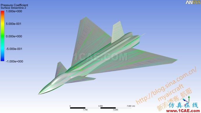 基于CFD的“四代机”大迎角流场结构展示 (FLUENT/CFD-POST/Tecplot/EnSight)【航哥】