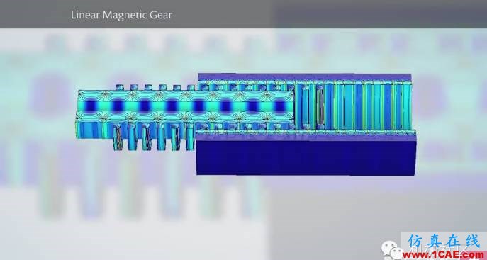 Maxwell磁齿轮的模拟Maxwell分析案例图片31