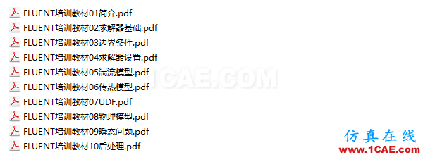 ANSYS FLUENT官方教材,10部分,300PPT,实例详讲,共享优质学习资源fluent培训课程图片3