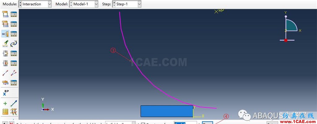 ABAQUS案例的Abaqus/CAE再现—厚板辊压abaqus有限元仿真图片28