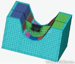 蓄水期坝体的应力有限元分析
