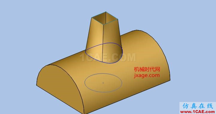 solidworks如何使用投影曲线？solidworks simulation技术图片5