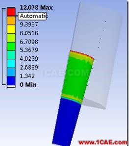 基于ANSYS Workbench的轴承内外套的接触分析fluent图片21