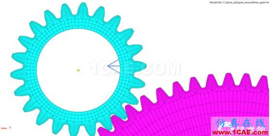 Ls Dyna联合hypermesh齿轮啮合分析ls-dyna应用技术图片4