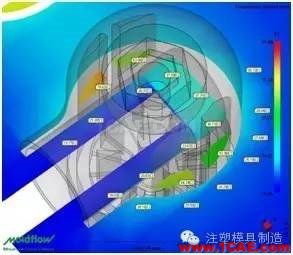 注塑工艺之模具温度优化moldflow仿真分析图片7