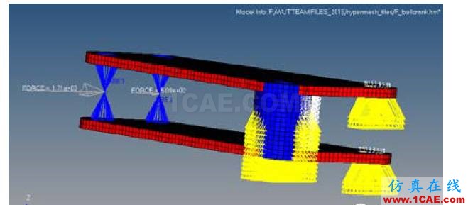 基于OptiStruct的FSC赛车悬架摇臂的拓扑优化hypermesh学习资料图片4